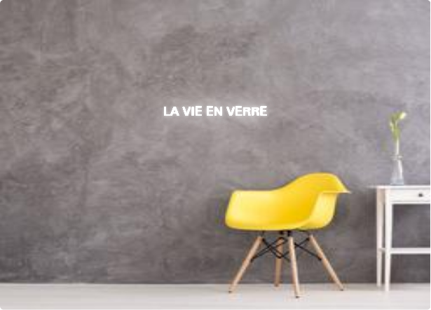 Custom order: LA VIE EN VERRE